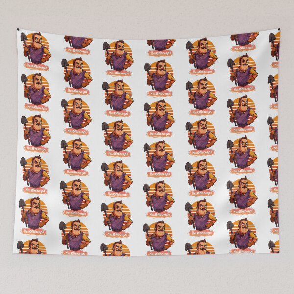 Item preview, Hello Neighbor Mr. Peterson Retro Art designed and sold by graphic-genie.