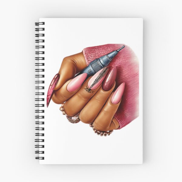 Item preview, Colorful Melanin Glam Nail Art designed and sold by Lulunza.