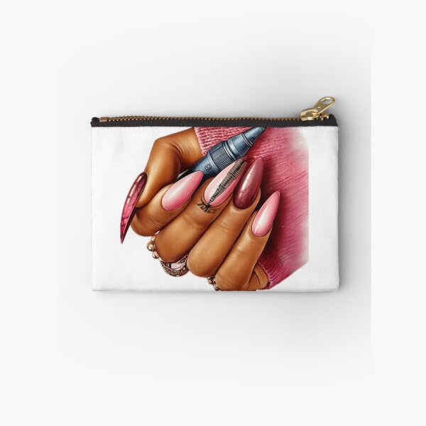 Item preview, Colorful Melanin Glam Nail Art designed and sold by Lulunza.