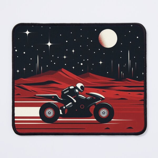 Item preview, astronaut motorcycle riding at space designed and sold by Dogandesighn.