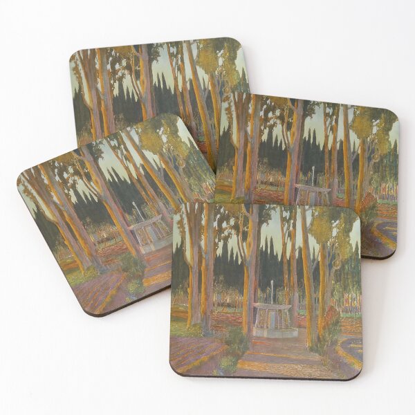 Item preview, Golden cypress trees - Santiago Rusinol designed and sold by Cordakidikarts.