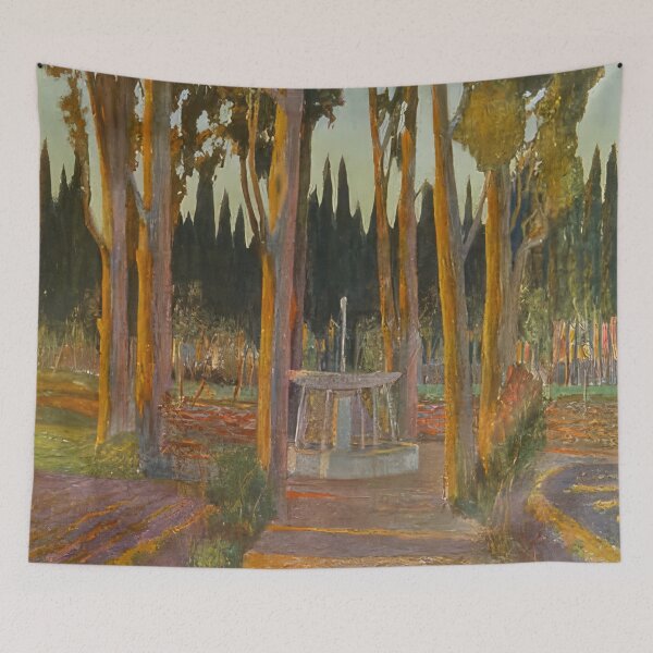 Item preview, Golden cypress trees - Santiago Rusinol designed and sold by Cordakidikarts.