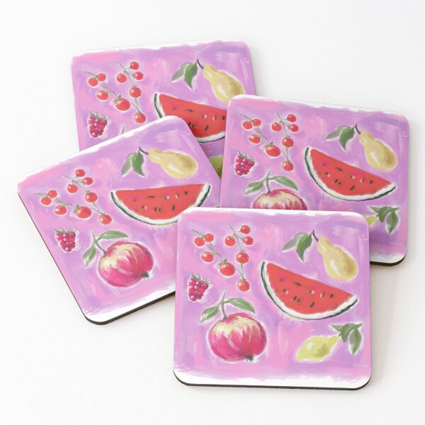 Item preview, Bright native painting of juicy fruits designed and sold by jsapro.