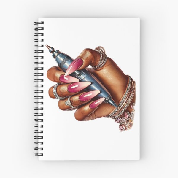 Item preview, Pink Glam Stiletto Baddie Nails designed and sold by Lulunza.