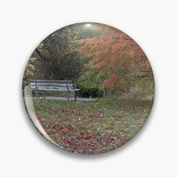 Item preview, Autumn Park Bench Scene designed and sold by veraD58.