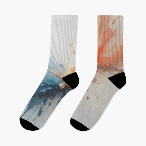 Item preview, Fusion of Elements – Abstract Splash of Fire and Ice designed and sold by GeetArtHouse.