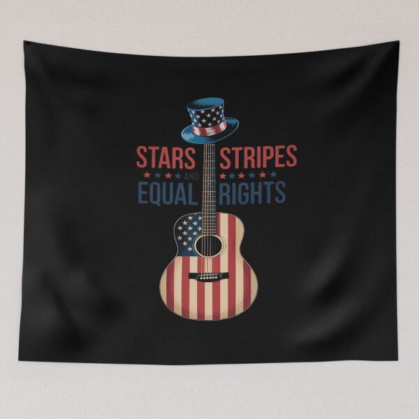 Item preview, Stars Stripes and Equal Rights 4th Of July designed and sold by BiellaSar.