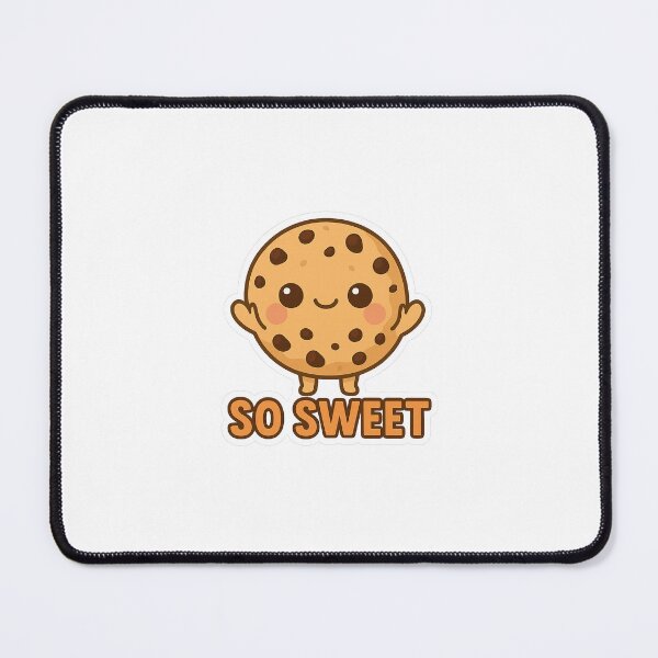 Item preview, Cute Cookie “So Sweet” | Kawaii Dessert Character Illustration designed and sold by Eugeniia25.