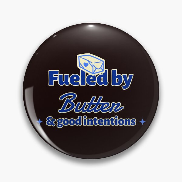 Item preview, Fueled by Butter and Good Intentions t-shirt designed and sold by AEMcTees.