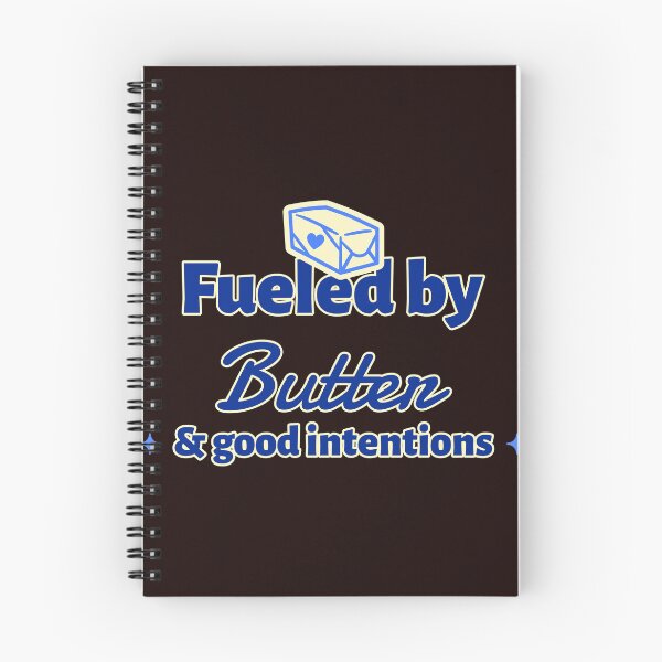 Item preview, Fueled by Butter and Good Intentions t-shirt designed and sold by AEMcTees.