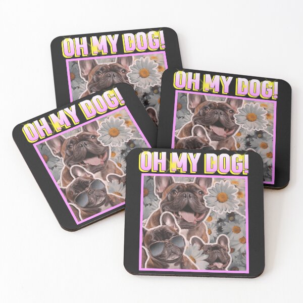 Item preview, OH MY DOG! French Bulldog funny designed and sold by JusTiceT-shirts.