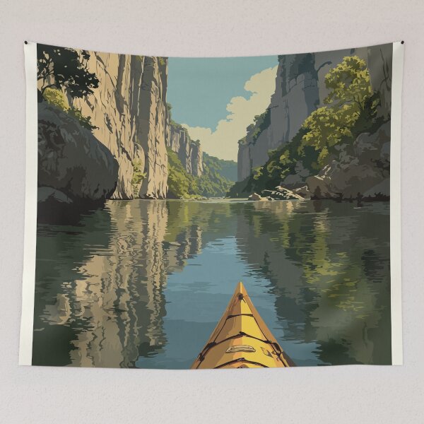 Item preview, Kentucky River Palisades | Kayaking Adventure Poster designed and sold by TuncGK.
