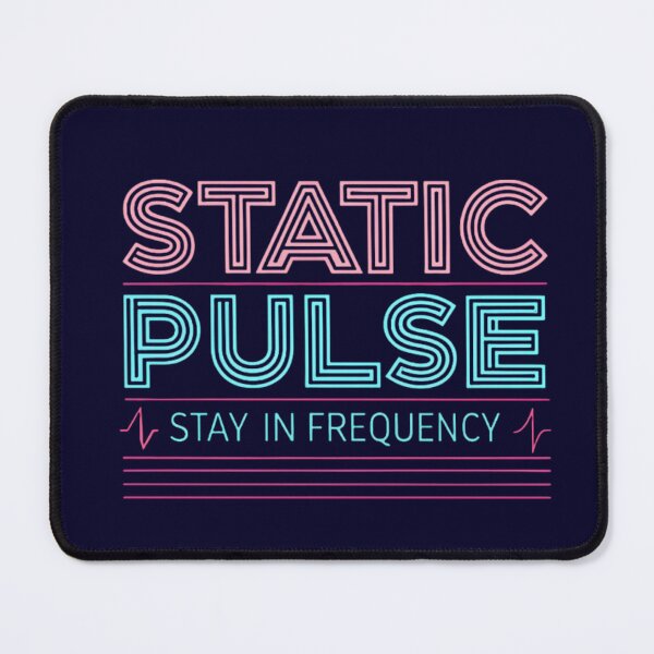 Item preview, Static Pulse — Asymmetrical Neon-Vector Typography with Modern Linear Motion and Futuristic Streetwear Energy designed and sold by Artiviose.
