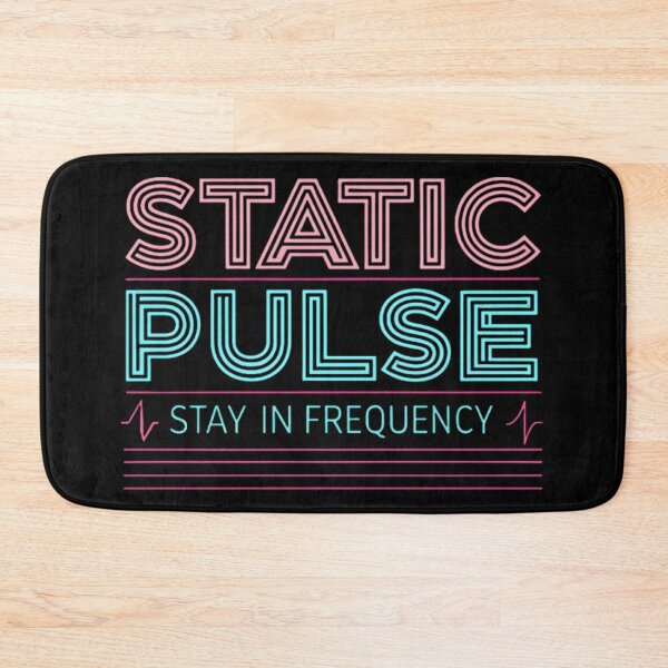 Item preview, Static Pulse — Asymmetrical Neon-Vector Typography with Modern Linear Motion and Futuristic Streetwear Energy designed and sold by Artiviose.