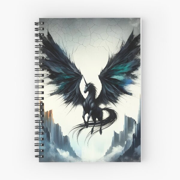 Item preview, Black Alicorn, Ai Generated Art  designed and sold by ACC .