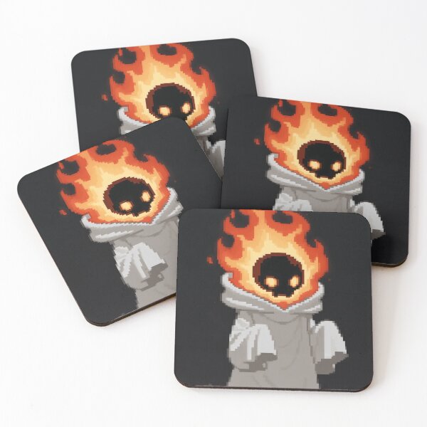 Item preview, Flaming Ghost – Halloween Fire Spirit designed and sold by UniqueArtsOnly.