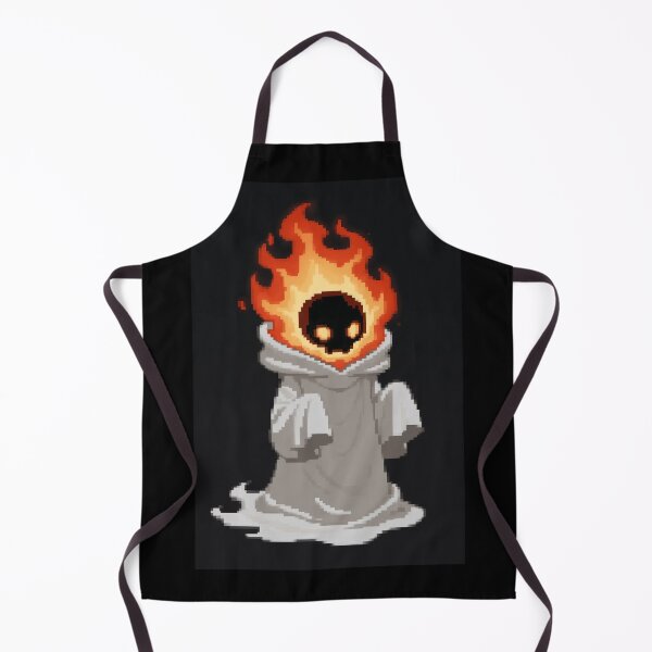 Item preview, Flaming Ghost – Halloween Fire Spirit designed and sold by UniqueArtsOnly.