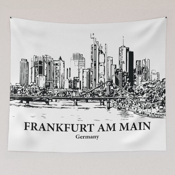 Item preview, Frankfurt am Main - Germany designed and sold by Lakeric Cityscapes.