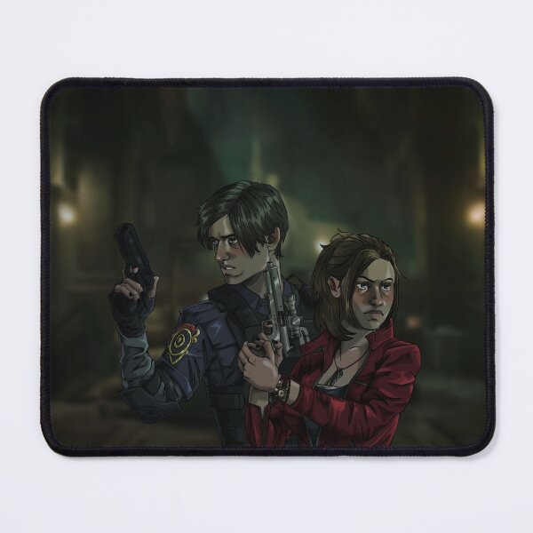 Item preview, Claire and Leon RE2 BFF's (w/ background) designed and sold by skxlltxla.