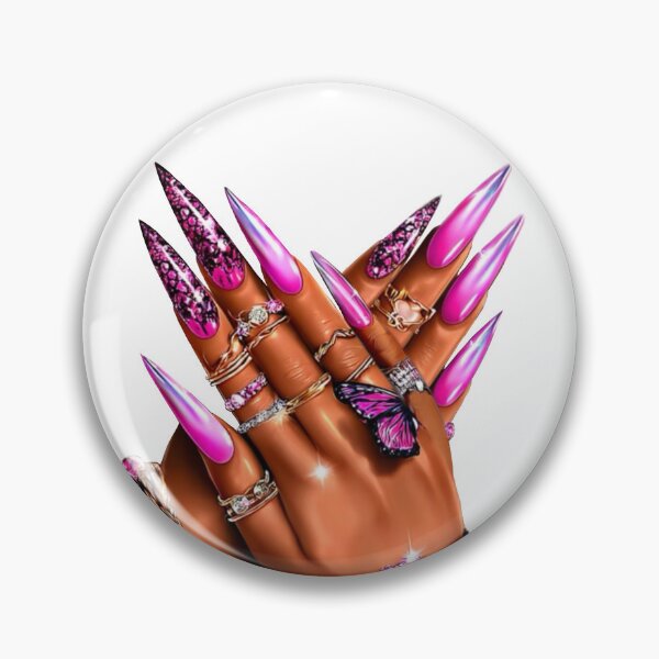 Item preview, Butterfly Sparkle Baddie Nails designed and sold by Lulunza.