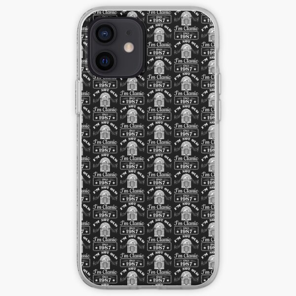 Im Not Old Im Classic 1987 Funny Vintage Jukebox iPhone Soft Case