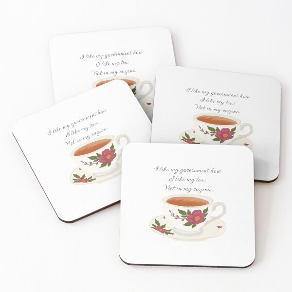 Item preview, Tea and Government Preferences  designed and sold by Trowel-Tales.