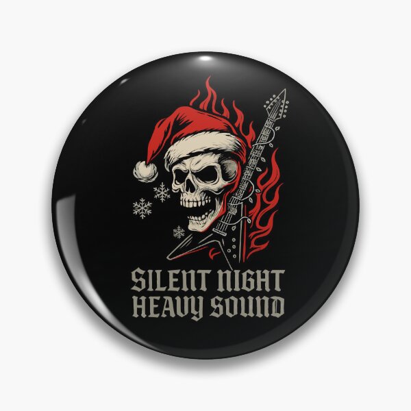 Item preview, Silent Night Heavy Sound – Christmas Metal version designed and sold by Wear The Sound.