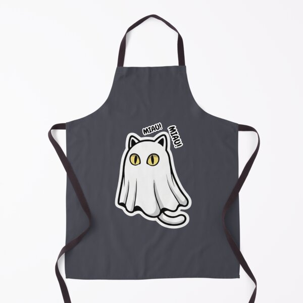 Item preview, Grumpy Ghost Cat designed and sold by FablabArt.
