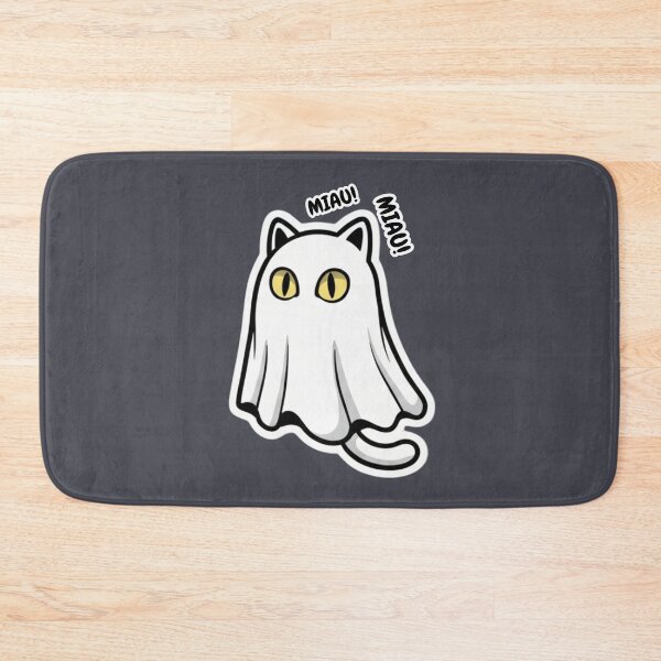 Item preview, Grumpy Ghost Cat designed and sold by FablabArt.