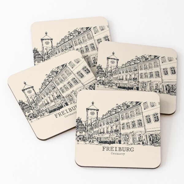 Item preview, Freiburg - Germany designed and sold by Lakeric Cityscapes.