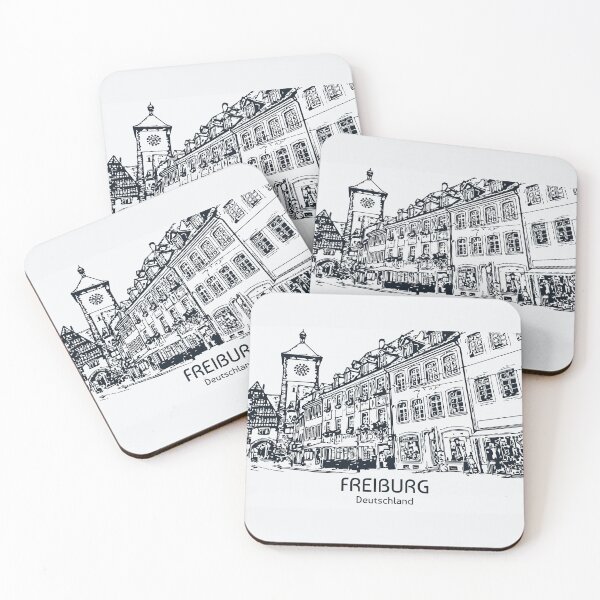 Item preview, Freiburg - Deutschland designed and sold by Lakeric Cityscapes.