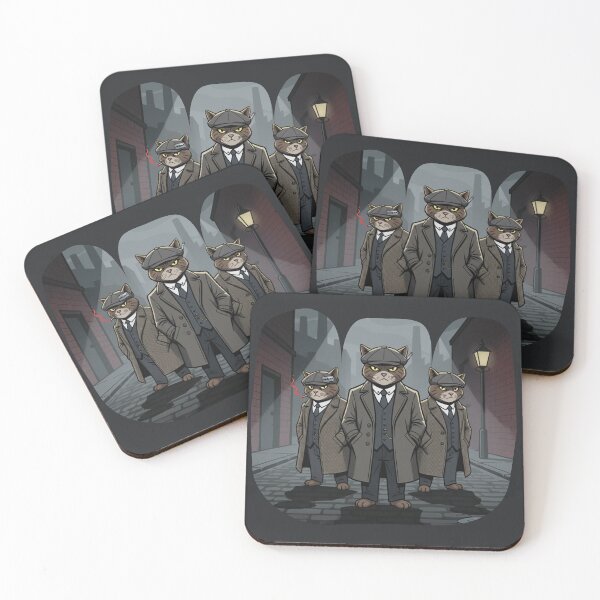 Item preview, Cats in Mafia Suits designed and sold by FablabArt.