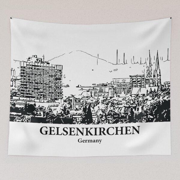 Item preview, Gelsenkirchen - Germany designed and sold by Lakeric Cityscapes.