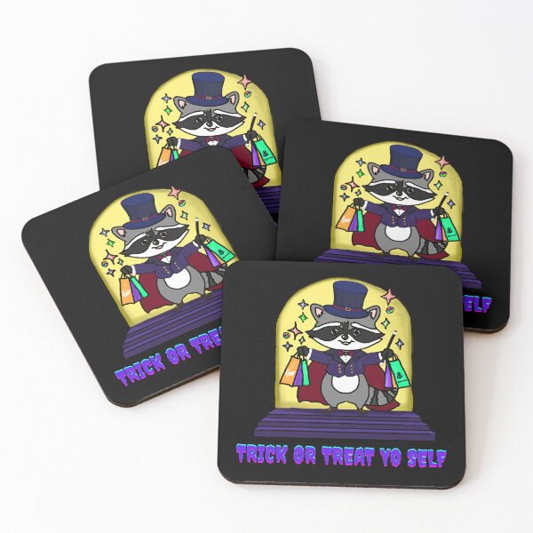 Item preview, Trick or Treat Yo Self | The Great Raccoondini designed and sold by CocoJeremy.
