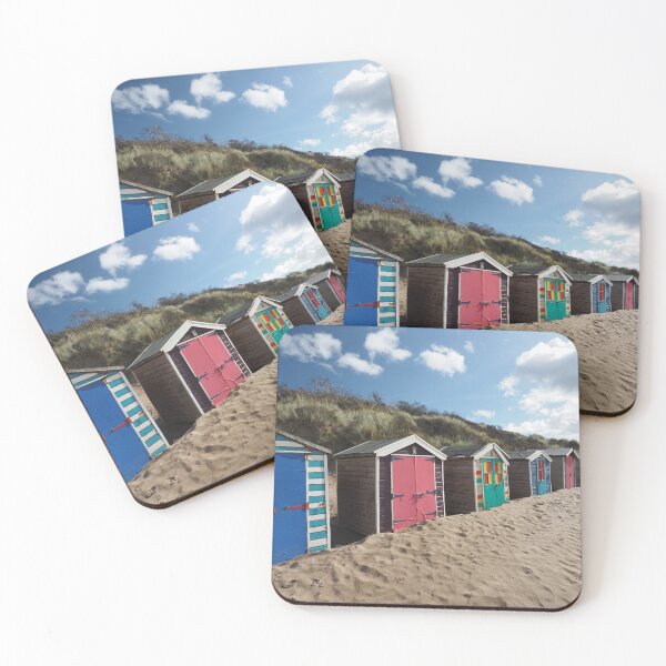 Item preview, Saunton Sands Beach Huts designed and sold by twymanphoto.