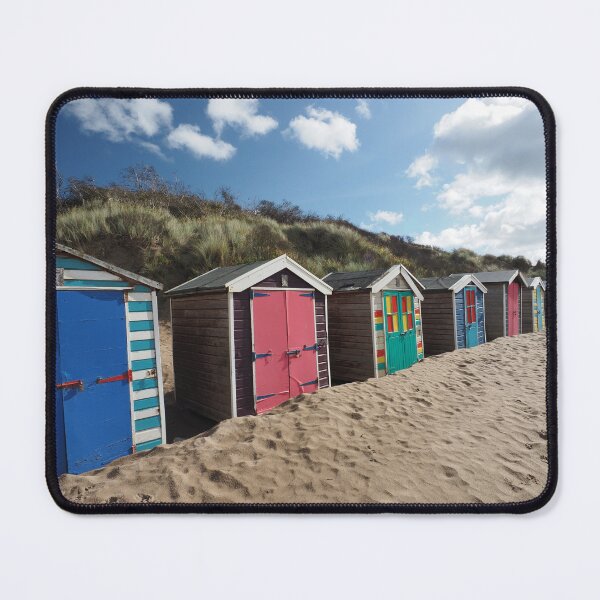 Item preview, Saunton Sands Beach Huts designed and sold by twymanphoto.