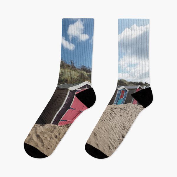 Item preview, Saunton Sands Beach Huts designed and sold by twymanphoto.