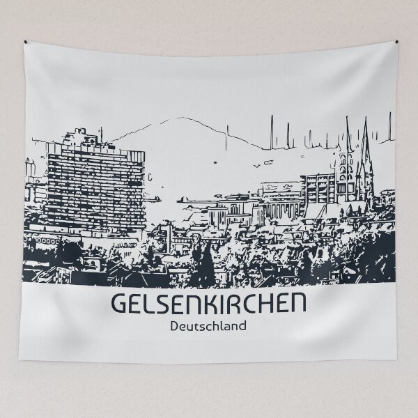 Item preview, Gelsenkirchen - Deutschland designed and sold by Lakeric Cityscapes.