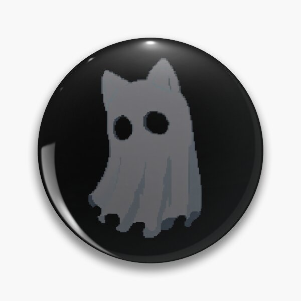Item preview,  Classic Ghost Cat – Minimal Halloween Design designed and sold by UniqueArtsOnly.