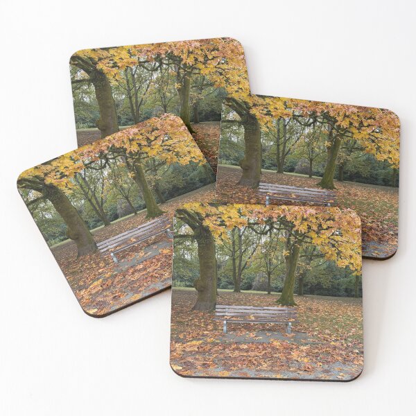 Item preview, Autumn Park Bench Scene designed and sold by veraD58.