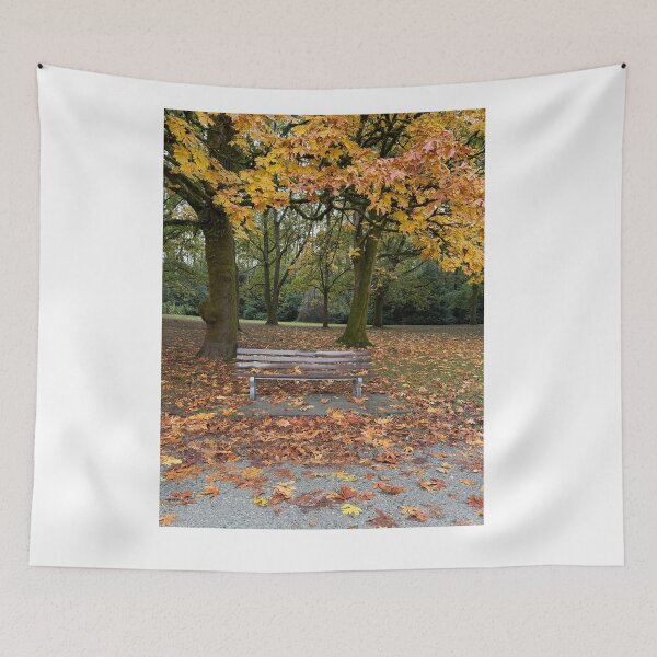 Item preview, Autumn Park Bench Scene designed and sold by veraD58.