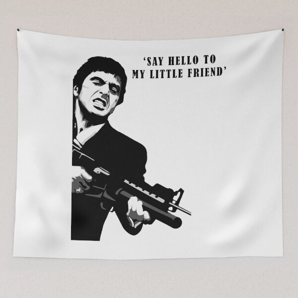 Item preview, say hello to my little friend Classic  designed and sold by NOELGARCIAA.