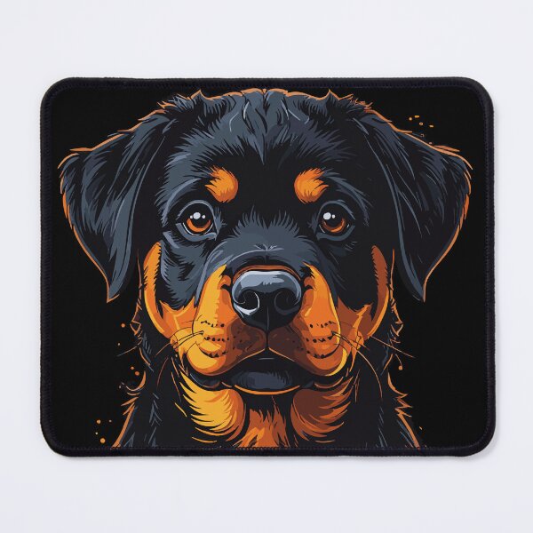 Item preview, Cute Rottweiler Puppy – Loving Dog Design designed and sold by drizzd.