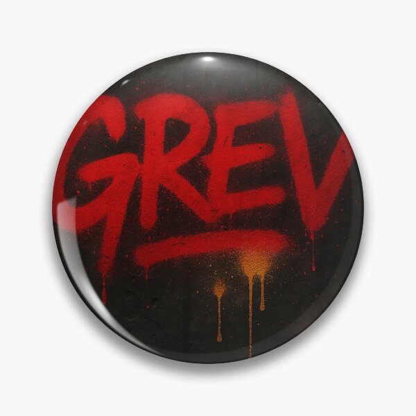 Item preview, GREV Graffiti – Power in Red and Gold designed and sold by GrevVisuals.