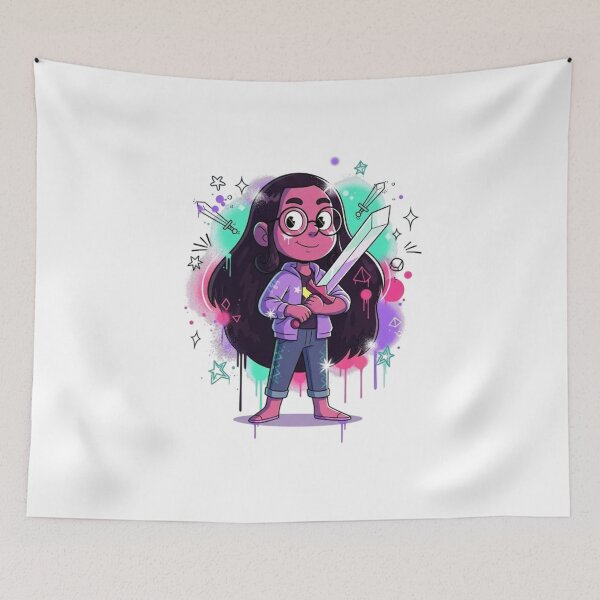 Aperçu de l'œuvre Connie – Brave Gem Warrior Art créée et vendue par OWIAN.