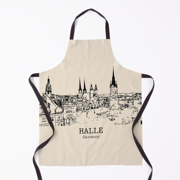 Artikelvorschau, Halle - Deutschland entworfen und verkauft von Lakeric Cityscapes.