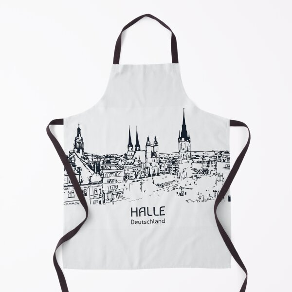 Artikelvorschau, Halle - Deutschland entworfen und verkauft von Lakeric Cityscapes.