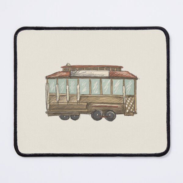 Item preview, Cute Cable Car designed and sold by Those Pencil Shavings.