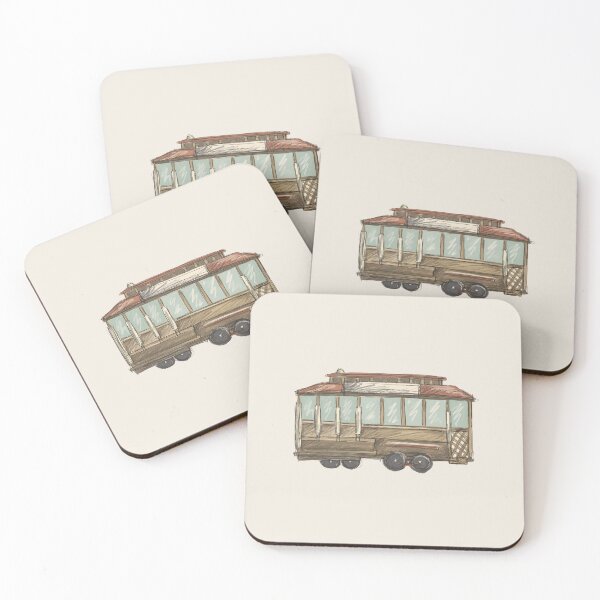 Item preview, Cute Cable Car designed and sold by Those Pencil Shavings.