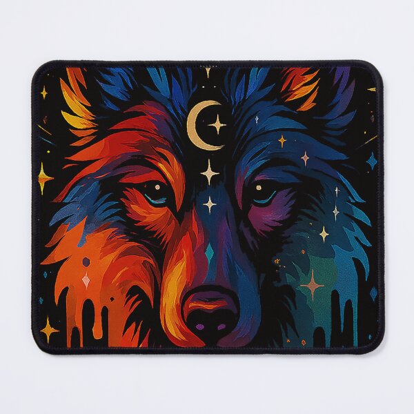 Item preview, Cosmic Space Wolf designed and sold by The Feral Shirtening.